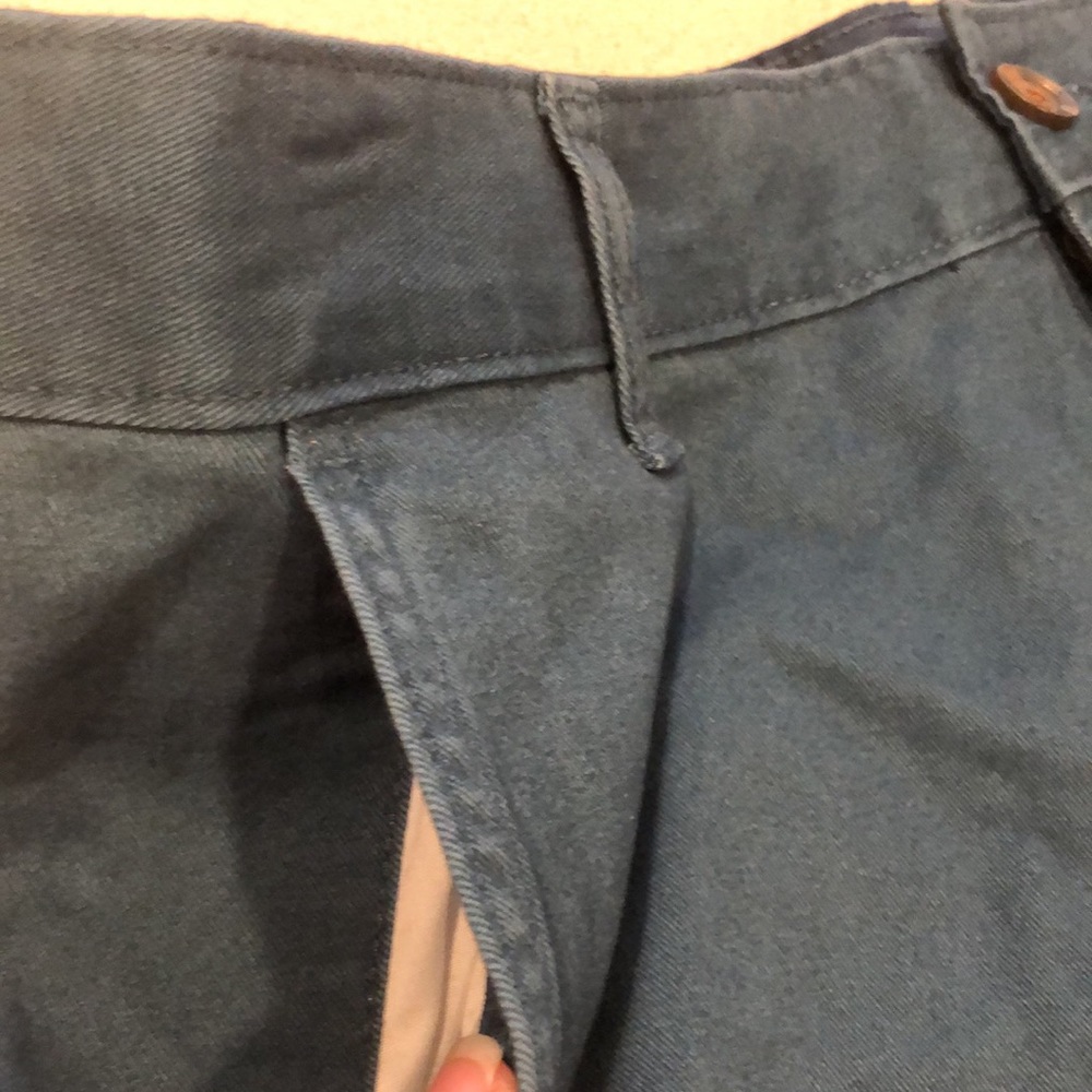 FADED GLORY MENS FLAT FRONT TWILL SHORTS DARK TEAL SIZE 36 NEW WITH TAGS - Picture 4 of 10